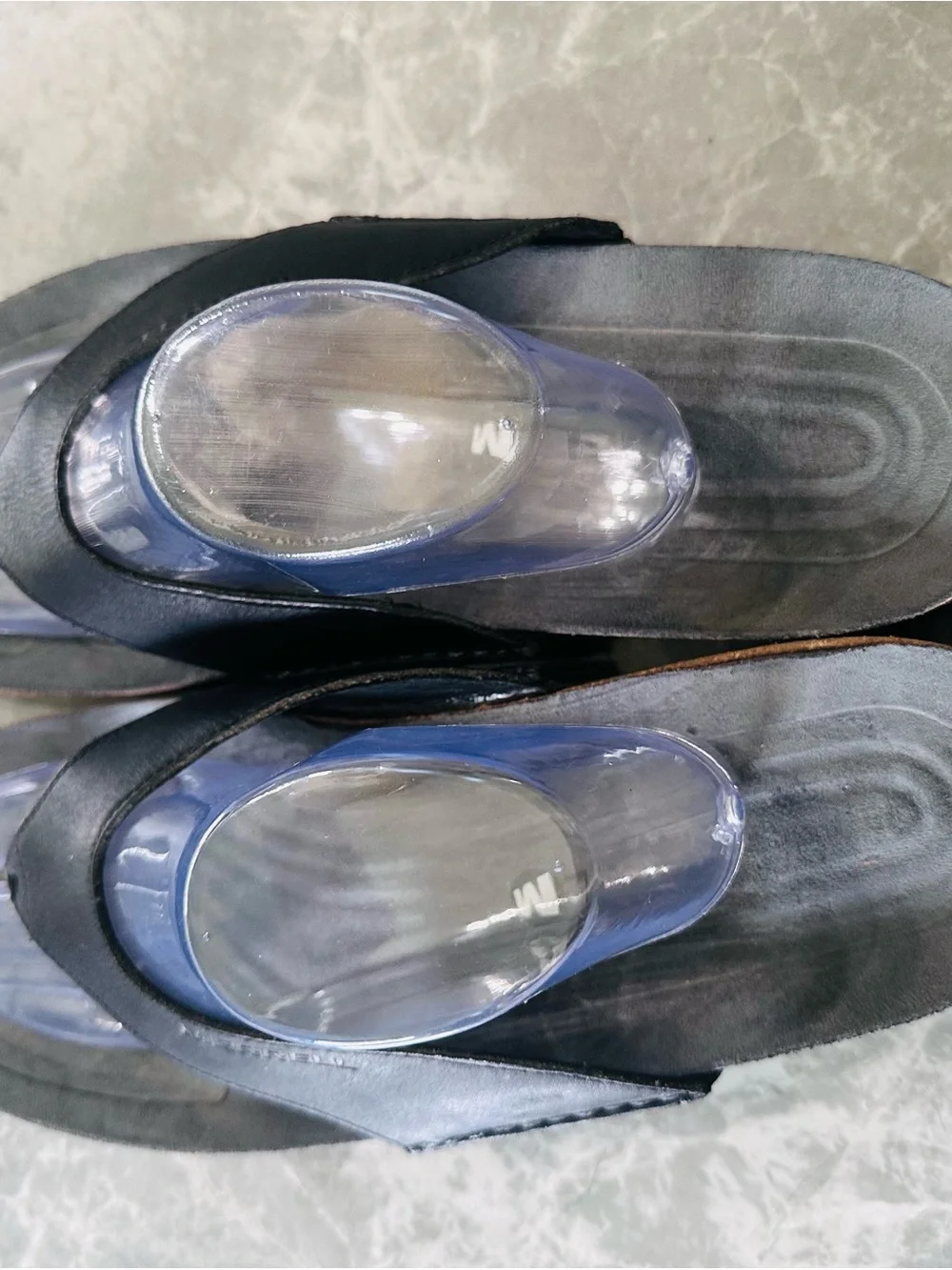 Merrell Sandals Mens Leather Slip-On Flip Flops Performance Hiking Outdoor SZ 13